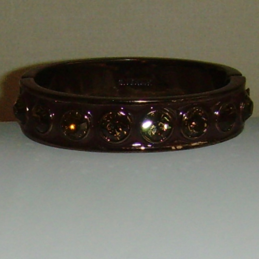 Givenchy Rhinestone and Enamel Bracelet